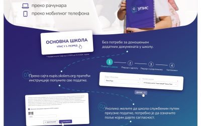 Пријава дјеце за упис у први разред